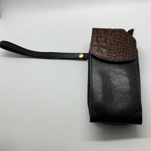 Brahmin phone case wristlet